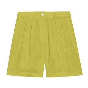 DONNI The Linen Pleated Short